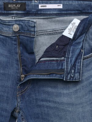 Jeans Anbass in Washed-Optik, Slim Fit