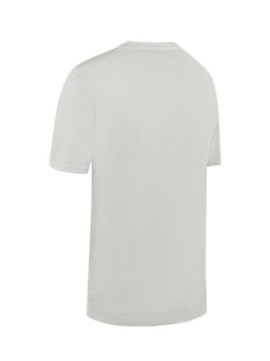O-Neck T-Shirt aus Pima Baumwolle in Jersey-Qualität