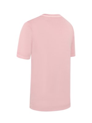 O-Neck T-Shirt aus Pima Baumwolle in Jersey-Qualität