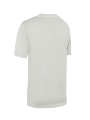 V-Neck T-Shirt aus Pima-Baumwolle