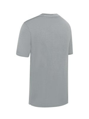 V-Neck T-Shirt aus Pima-Baumwolle