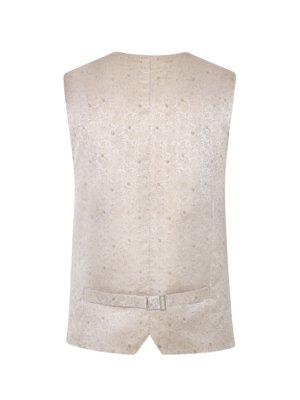 Hochzeitsweste mit Paisley-Muster und V-Ausschnitt