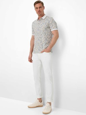 Extraleichte Hi Flex Jeans Chuck in dezenter Used-Optik, Modern Fit
