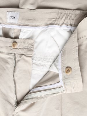 Glatte Stretch-Chino Tino, Tapered Fit