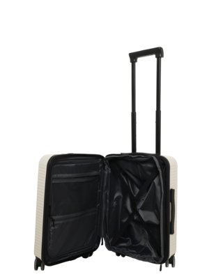 Kleiner Hartschalen-Trolley mit Laptopfach