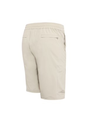 Glatte Cargoshorts in Stretch-Qualität