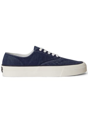 Sommerliche Sneaker aus Baumwoll-Canvas