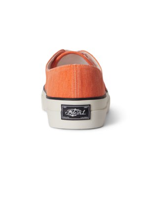 Sommerliche Sneaker aus Baumwoll-Canvas
