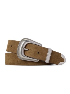 Gürtel aus Veloursleder im Western-Look