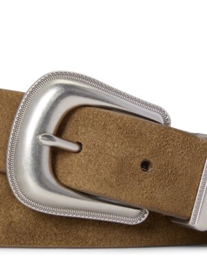 Gürtel aus Veloursleder im Western-Look