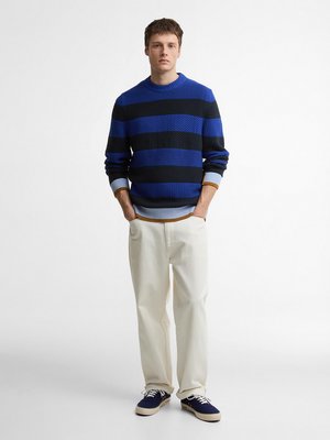 Paul Smith loves Barbour Rundhalspullover mit Blockstreifen
