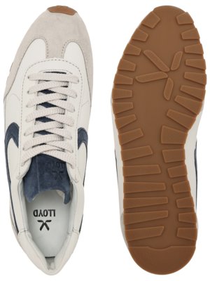 Runner-Sneaker Velocity aus einem Leder-Mix und Variofootbed