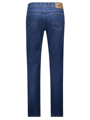 Jeans Nevio mit recycelter Baumwolle und Stretch, Regular Fit