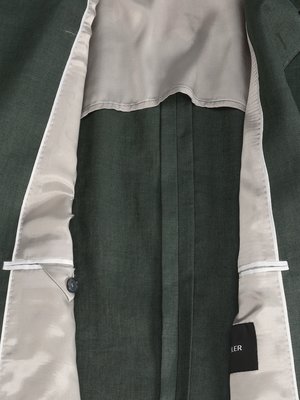 Stretch-Sakko aus einem Leinen-Lyocell-Mix, Regular Fit