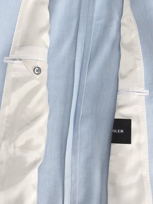 Stretch-Sakko aus einem Leinen-Lyocell-Mix, Regular Fit
