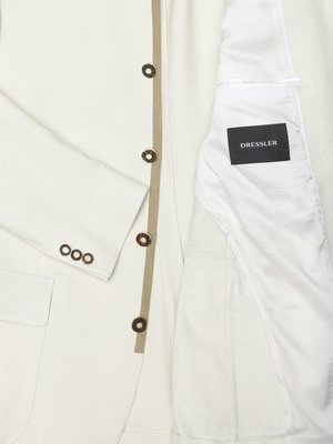 Trachtenjanker Samson mit Ellenbogenpatches und Hornknöpfen, Modern FIt