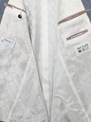Strukturiertes Sakko mit Stretch und Leinen, 24/7 Flex, Modern Fit