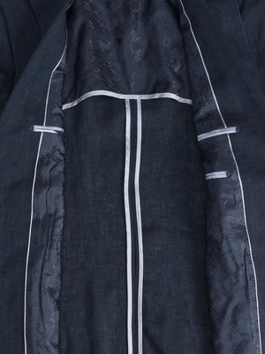 Teilgefüttertes Leinensakko, Modern Fit