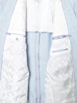 Teilgefüttertes Leinensakko, Modern Fit