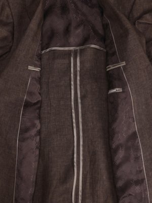 Teilgefüttertes Leinensakko, Modern Fit