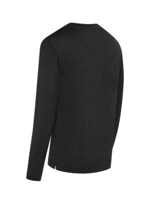 Longsleeve aus Pima-Baumwolle mit Rundhalsausschnitt