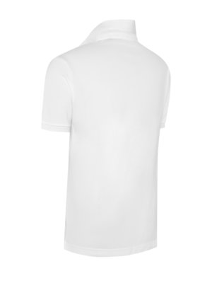 Glattes Poloshirt aus Pima-Baumwolle