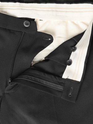 Stretch-Stoffhose mit elastischem Bund