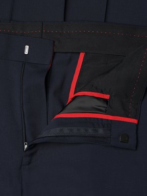 Anzughose aus einem Woll-Mix, Regular Fit