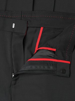 Anzughose aus einem Woll-Mix, Regular Fit