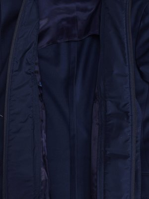 Wollsakko mit austrennbarer Zip Blende