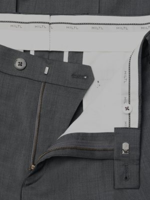 Wollhose Primo mit abgeschrägtem Bund, Regular Fit