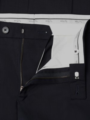 Wollhose Primo mit abgeschrägtem Bund, Regular Fit