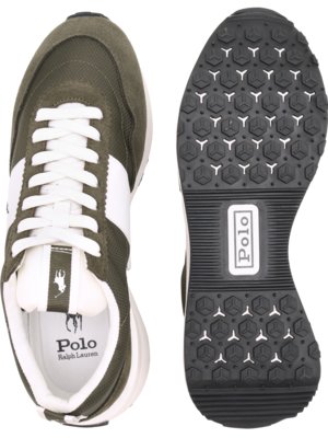 Low-Top-Sneaker Train 89 mit Mesh-Einsätzen und Pony-Stickerei