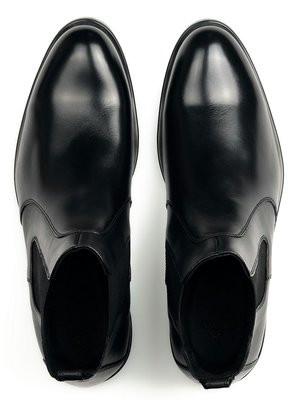 Extraleichte Chelsea-Boots aus Glattleder mit Variofootbed