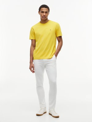 Softes T-Shirt mit kleiner Logo-Stickerei, Regular Fit