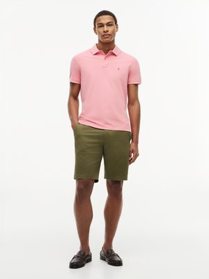 Poloshirt aus gewaschenem Baumwoll-Piqué, Regular Fit