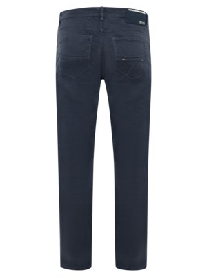 5-Pocket Hose Cadiz mit Stretch und feinem Muster, Straight Fit