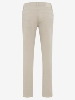 5-Pocket Hose Cadiz mit Stretch und feinem Muster, Straight Fit