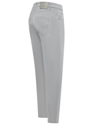 5-Pocket Hose Cadiz mit Stretch und feinem Muster, Straight Fit