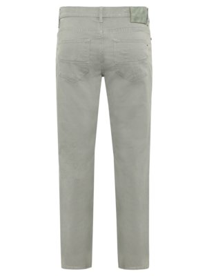 5-Pocket Hose Cadiz mit Stretch und feinem Muster, Straight Fit