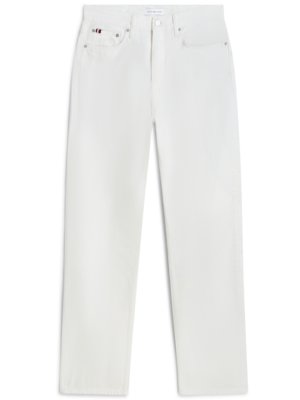 Raw Jeans River aus reiner Baumwolle, Relaxed Straight Fit