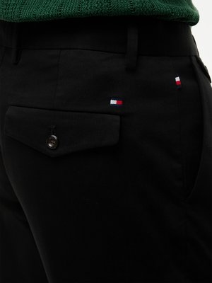 Chino Harlem aus einem Baumwoll-Mix mit Bundfalte, Regular Fit