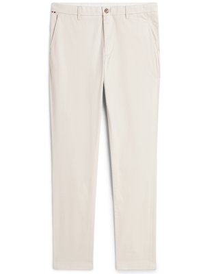 Chino Bleecker mit feinem Muster und Stretchanteil, Slim Fit