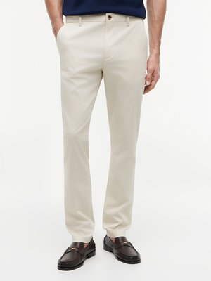 Chino Bleecker mit feinem Muster und Stretchanteil, Slim Fit