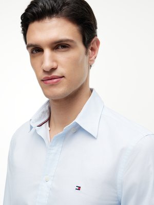 Hemd THFlex mit Print und Logo-Stickerei, Slim Fit