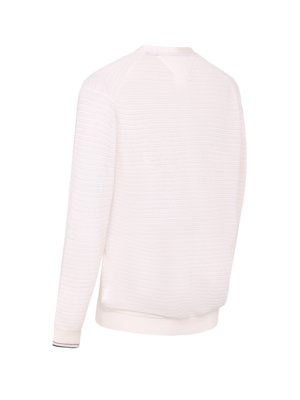 Leichte Strickjacke mit Seide und Lyocell