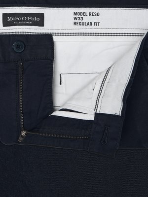 Glatte Stretch-Shorts Reso aus einem Baumwollmix, Regular
