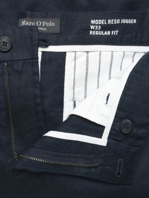 Leichte Leinen-Shorts