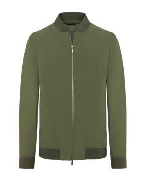 Softer Blouson in Sweat-Qualität mit Zip 