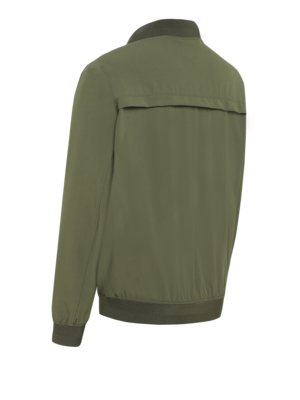 Softer Blouson in Sweat-Qualität mit Zip 